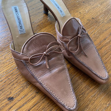 Mules con tacco Enrico Antinori