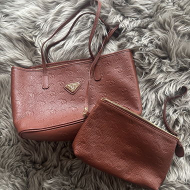 Sac cabas Maison Mollerus avec pochette