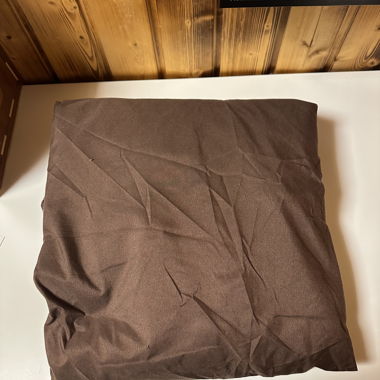Brown waterproof fitted sheet