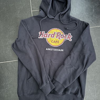 Felpa con Cappuccio Hard Rock Cafe Amsterdam L