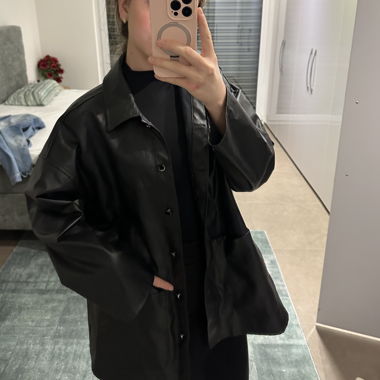 Lederjacke