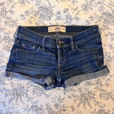 Mini-shorts taille basse Hollister vintage