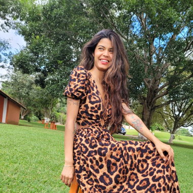 Animal Print Dress