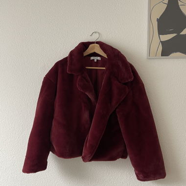 Faux fur Jacke