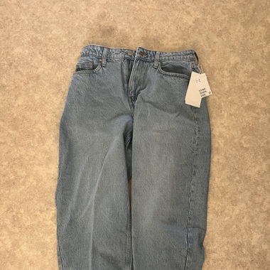 H&M Barrel Loose Fit Jeans Gr38 NEU