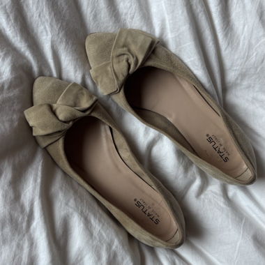 Status Ballet Flats with Bow