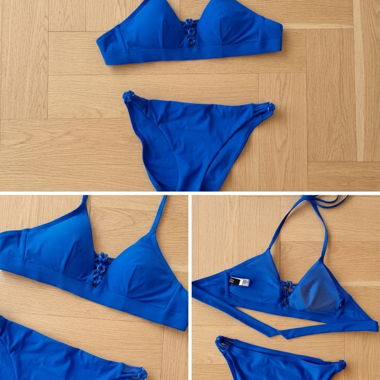 Bikini blu reale Etam