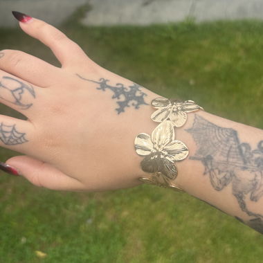 Flower Arm Cuff – Fairycore Jewelry