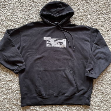 Brandy Melville Black Oversize Hoodie
