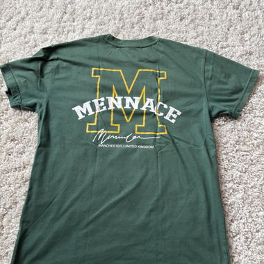 T-shirt MENNACE vert