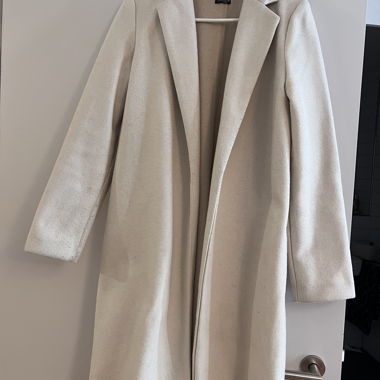 Cappotto di transizione Zara crema - Taglia S