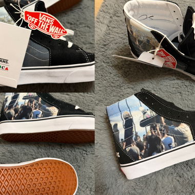 Sneakers Vans Sk8-Hi stampate