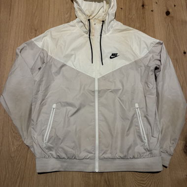 Giacca Nike Windbreaker Beige / Grigio Taglia M