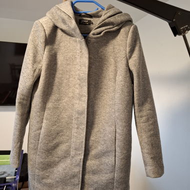Cappotto grigio chiaro di Only