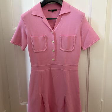 Maje Rosafarbenes Kleid