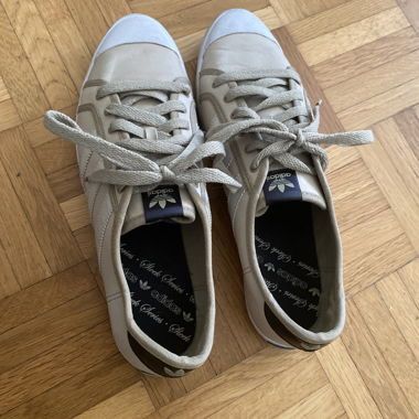 Beige Adidas Sneakers