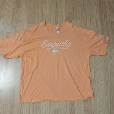 Orange T-Shirt with Print