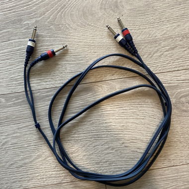 DAP-Audio 6.3mm Klinke – 6.3mm Buchse