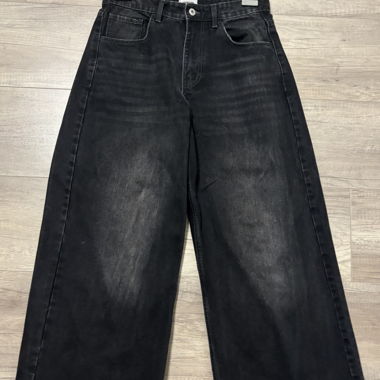 Jeans neri baggy