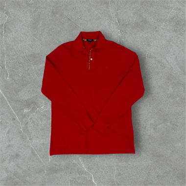 Burberry London Long Sleeve Shirt – Rot