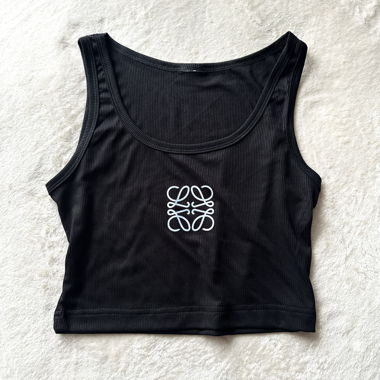 Loewe Anagram Cropped Tank Top