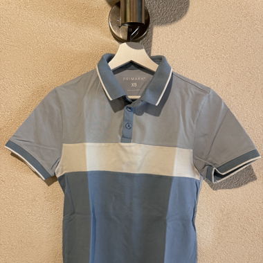 Polo bleu 