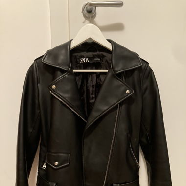 Leather jacket black