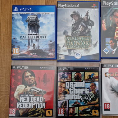 Ps4 ps3 ps2 viele games