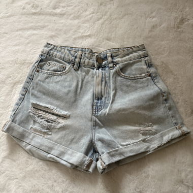 Blaue Sommer Shorts