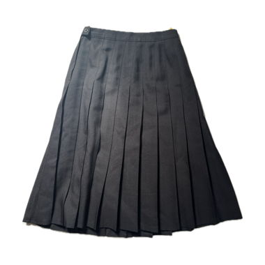 Vintage Long Pleated Skirt