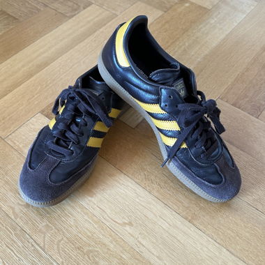 Adidas Samba brown/yellow