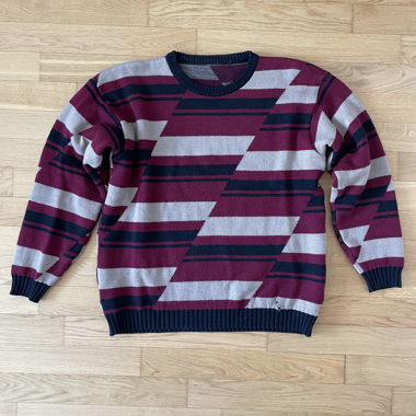 Patterned Knit Sweater