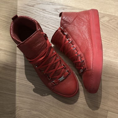 Balenciaga Arena High-Top Red