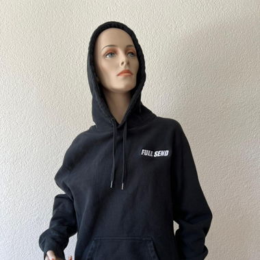 Full Send Black Hoodie