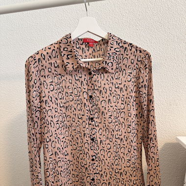 Guess Bluse (Rosa, Leoparden Muster)