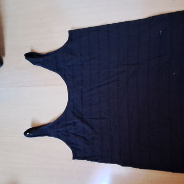 2 schwarze und weisse Tops Grösse L