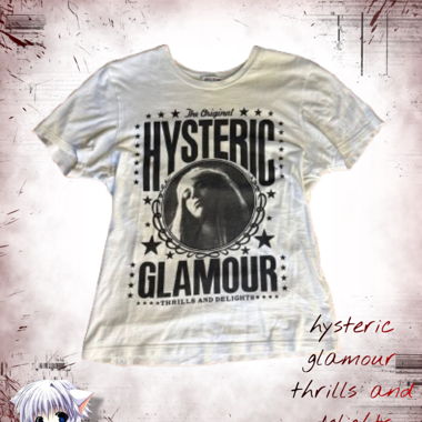 T-shirt Hysteric Glamour thrills and delights