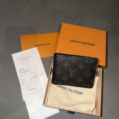 Portefeuille Louis Vuitton noir