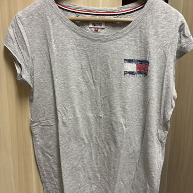 Hilfiger Denim graues T-Shirt Gr. M