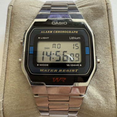 Casio Vintage Silver Watch