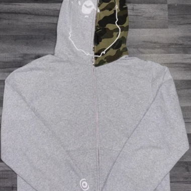 Felpa grigia BAPE M