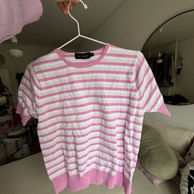 Pull en maille à rayures