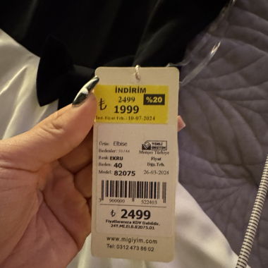 Schwarz weisses Kleid 