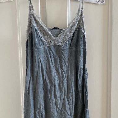 Light Blue Cotton Dress