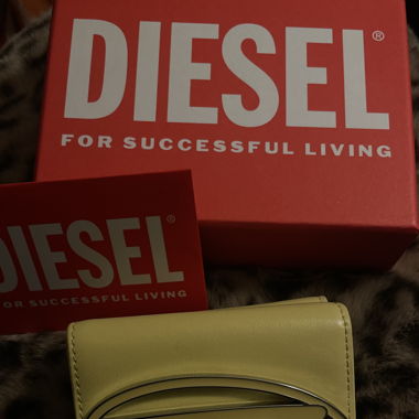 Diesel Portemonnaie / Geldbeutel Gelb