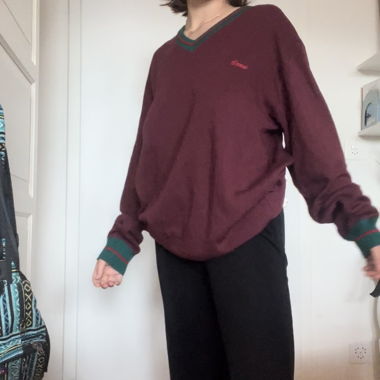 Roter Gucci Pulli