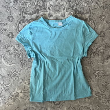 T-shirt da donna turchese XS