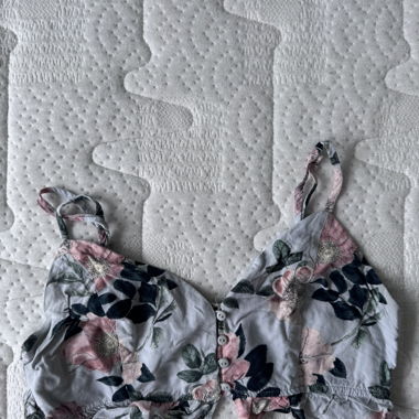 Top Corto a Fiori