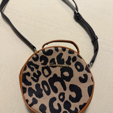 Sac bandoulière léopard