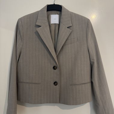 Blazer grigio Mango
